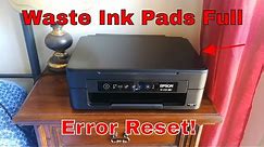 How to Reset your Epson Printer Waste Ink Counter! (InkChip WIC)