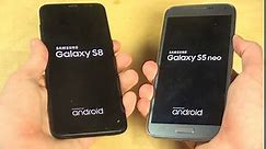 Samsung Galaxy S8 vs. Samsung Galaxy S5 Neo - Which Is Faster