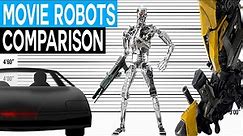 Movie Robots Size Comparison | Biggest Robots Heights in Film