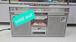 #(sold out) National Panasonic RX 5120F 2--way 4-- Speaker ssystem Boombox vintage tape recorder