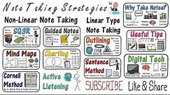 Note Taking: Strategies & Techniques