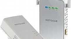 NETGEAR Powerline Adapter + Wireless Access Point Kit, 1000 Mbps Wall-Plug, 1 Gigabit Ethernet Ports (PLW1000-100NAS), 1 Gbps Kit - Wireless,white