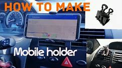 How to make a car phone holder