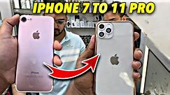 iphone 7 to iphone 11 pro | iphone 11 pro converter | CONVERT iPHONE 7 INTO iPHONE 13 PRO #IPHONE16