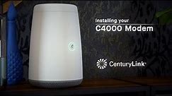 CenturyLink Install: How to setup your C4000 modem