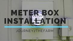 Meter Box Install