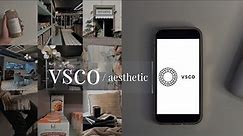 how to use VSCO | aesthetic editing