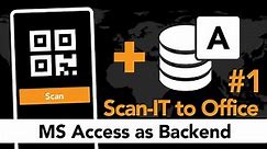 Easy & Wireless: Setup 'Scan-IT to Office' as Mobile #ScannerApp for MS Access (1)