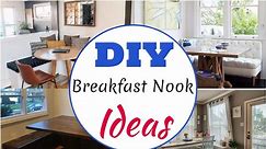 20 DIY Breakfast Nook Ideas And Plans