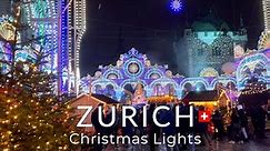 Christmas in Zurich, Switzerland - A magical wonderland on a snowy night