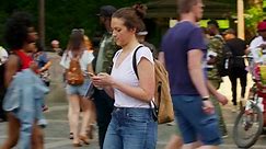 Distracted walking injuries rise
