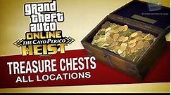 GTA Online - All Treasure Chests Locations -Cayo Perico Collectibles-