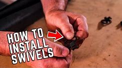 How to Use & Install Locking Sling Swivels - Grovtec Tutorial