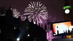 New Year London Fireworks 2011