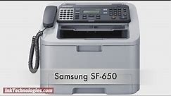 Samsung SF-650 Instructional Video