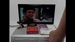 Showcasing the Sansui DVD Recorder VCR Combo VRDVD4005 working! For Sale on eBay!