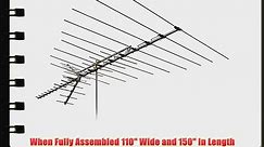 Xtreme Signal HD8200XL Long Range HDTV VHF/UHF/FM Antenna - video Dailymotion