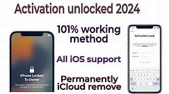 How To Remove Activation Lock on iPhone | icloud remove permanently iPhone Disable 2024