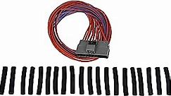 Dorman 645-206 Twenty Wire Connector With Wire Leads, Splicing Crimps And Heat Shrink Tubing Compatible with Select Models