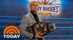 WWE superstar Cody Rhodes talks defeating Roman Reigns