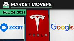 Zoom Video, Tesla, and Chevron are some of today's top stock picks: Pro Market Movers Nov. 24