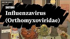 Influenza: Orthomyxoviridae Virus Explained - Part 1 | Sketchy Medical | USMLE Step 1