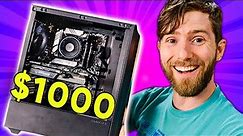 4K PC Gaming is Cheap Now! - $1000 Gaming PC Build 2022