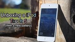 Unboxing my new iPod Touch 5!!!
