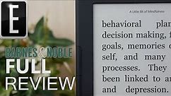 Barnes and Noble 2021 Nook Glowlight 4 Full Review