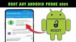 How to Root any Android phone (2024) || ROOT Any Android Device Without A Computer || One click ROOT