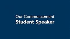 Commencement 2023: Student Keynote