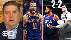 ESPN breaks NBA Playoffs: Knicks puts 76ers on brink of elimination; Clippers tie series 2-2 vs Mavs