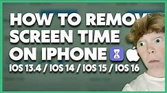 IOS 15 SCREEN TIME HACKS! | How To Bypass Screen Time On iPhone!