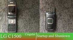 LG C1500 - Startup and Shutdown (Internal/External)