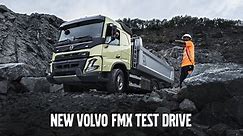 Test drive of the new Volvo FMX (some features and how to use them)