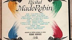 Mado Robin, Pierre Dervaux, Orchestre Du Théâtre National De L'Opéra - Récital
