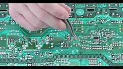 Sharp LC-32 1 Blink TV Repair How to Troubleshoot Problem Between Bad Lamps and Power Supply