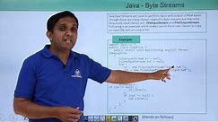 Java - Byte Streams