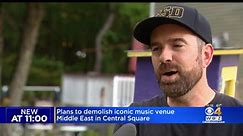 Plans to demolish iconic music venue Middle East