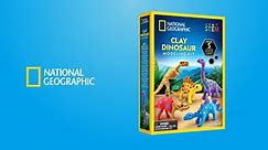 National Geographic - Clay Dinosaur Modeling Kit