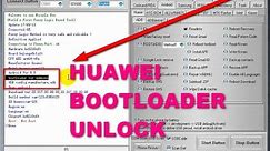 Huawei bootloader unlock without code