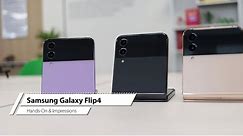 Samsung Galaxy Flip4 - Hands-On and Impressions