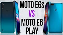 Moto E6s vs Moto E6 Play (Comparativo)