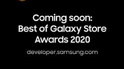 Best of Galaxy Store Awards 2019 Winner