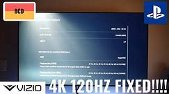 How To Enable HDMI 2.1 4K 120HZ On Vizio TV'S With PlayStation 5!!! (With Gameplay Test)