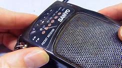 Dropped Sanyo RP-5068 Pocket Radio Repair