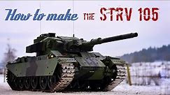How to make a 1/6 scale Strv 105