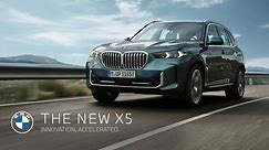 Innovation, accelerated. The new BMW X5