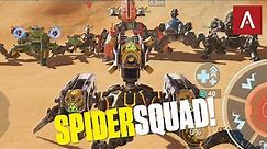 War Robots - Spider Squad Gameplay with Clan VØX Live Stream Highlights WR