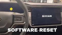 How to reset the UI in your RIVIAN R1T / R1S